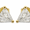Modern Gold Diamonds Earrings