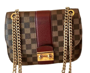 LOUIS VUITTON Damier Ebene Shoulder Bag