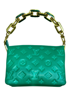 LOUIS VUITTON PRE-OWNED Coussin BB Monogram Embossed – Emerald Green