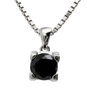Modern 18K Gold Diamonds Pendant Necklace