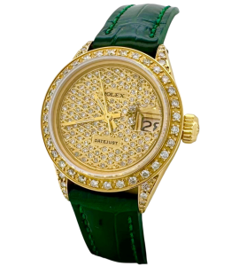 Rolex Oyster Perpetual Lady-Datejust President – זהב 18 קרט | יהלומים בהתאמה אישית