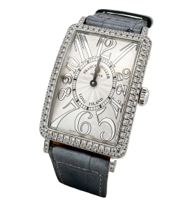Franck Muller Long Island Relief Diamonds – זהב לבן | מהדורה ממוספרת | 2008