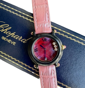 Chopard Be Happy Diamond Pink Shell – מהדורה מוגבלת 27/7777