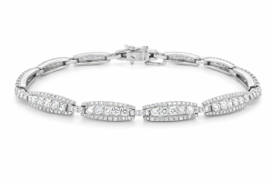 Classic 18K Gold Diamonds Bracelet