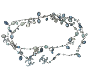 CHANEL Pre-Owned Multicolor CC charm necklace